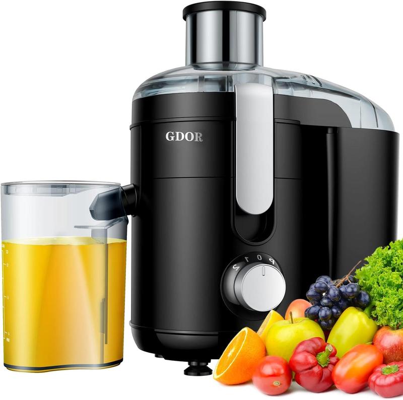 800–1300W Juicer | Wide Feed & Dual Speed
