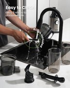 Cold Press Juicer with 3.5 Inch Wide Feed Chute | 150NM Powerful Slow Masticating Juicer for Whole Fruits and Vegetables